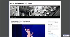 Desktop Screenshot of dancingperfectlyfree.com